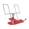 Atril liderpapel base metalica angulo ajustable soporte parteposterior 195x235 mm color rojo