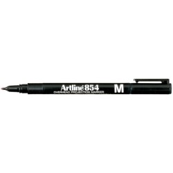 Rotulador artline retroproyeccion punta fibra permanente ek-854 rojo -punta redonda 1 mm