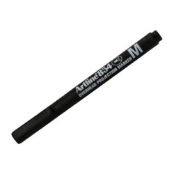 Rotulador artline retroproyeccion punta fibra permanente ek-854 negro -punta redonda 1 mm
