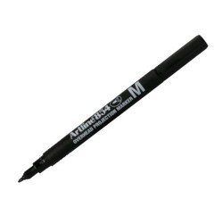 Rotulador artline retroproyeccion punta fibra permanente ek-854 negro -punta redonda 1 mm