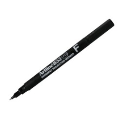 Rotulador artline retroproyeccion punta fibra permanente ek-853 negro -punta redonda 0.5 mm