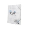 Carpeta liderpapel escaparate con espiral 10 fundas polipropileno din a4 transparente