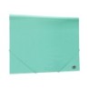 Carpeta liderpapel gomas solapas polipropileno din a4 verde manzana opaco