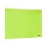 Carpeta liderpapel gomas solapas polipropileno din a4 amarillo fluor opaco