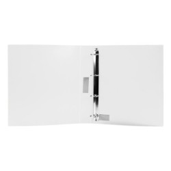 Carpeta liderpapel 4 anillas 25 mm mixtas polipropileno din a4 transparente