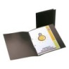 Carpeta liderpapel 2 anillas mixtas mini 15 mm polipropileno din a4 negro opaco