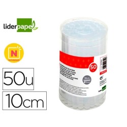 Barra termofusible liderpapel de 7 mm de diametro x 100 mm de alto caja de 50 unidades