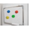 Borrador liderpapel pizarra blanca redondo 5 cm diametro magnetico cara smiley colores surtidos
