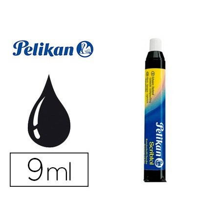 Tinta china pelikan negra cargador 9 ml