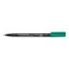 Rotulador staedtler lumocolor retroproyeccion punta de fibrapermanente 318-5 verde punta fina redonda 0.6 mm