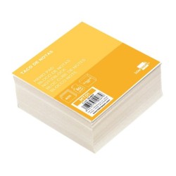 Taco papel liderpapel sin encolar 95x90x40 mm blanco 80 gr