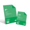 Recambio liderpapel a4 100 hojas 60g/m2 cuadro 4 mm con margen 4 taladros
