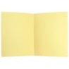 Subcarpeta liderpapel a4 amarillo pastel 180g/m2