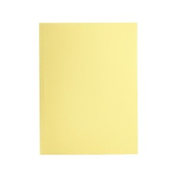 Subcarpeta liderpapel a4 amarillo pastel 180g/m2