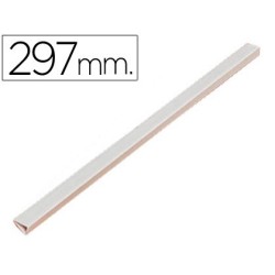 Lomera plastico din a4 blanca