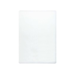 Funda portadocumento folio 90 micras pvc transparente
