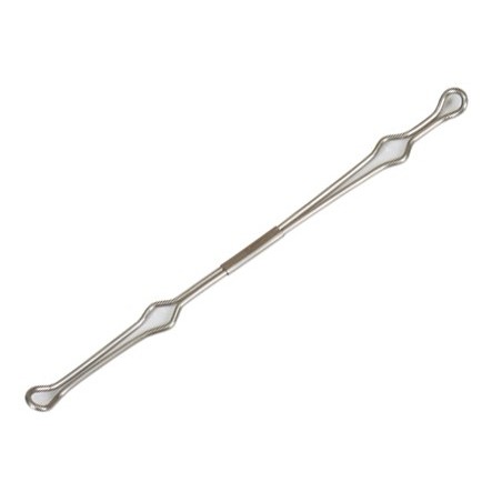 Compresor metalico para carpetas de anillas 150 mm