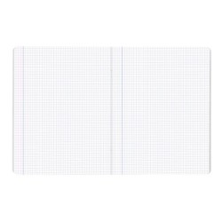 Libreta liderpapel smart a4 tapa blanda 80 hojas 60g/m2 cuadro 5 mm con margen colores surtidos