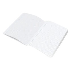 Libreta liderpapel smart a4 tapa blanda 80 hojas 60g/m2 cuadro 5 mm con margen colores surtidos