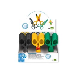 Tijera liderpapel 12cm corta papel y carton unidad