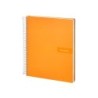 Cuaderno espiral liderpapel a4 micro crafty tapa forrada 120h 90 gr cuadro 5 mm 5 bandas 4 colores color naranja