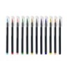 Rotulador liderpapel punta pincel extra suave bolsa de 12 unidades colores surtidos
