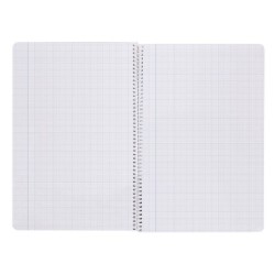 Cuaderno espiral liderpapel folio witty tapa dura 80h 75gr milimetrado 2mm colores surtidos