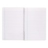 Cuaderno espiral liderpapel folio witty tapa dura 80h 75gr pauta 2,5mm con margen colores surtidos