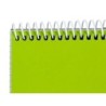 Cuaderno espiral liderpapel bolsillo dieciseavo apaisado smart tapa blanda 80h 60gr cuadro 4mm colores surtidos