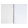 Cuaderno espiral liderpapel a5 micro witty tapa dura 140h 75gr cuadro 5mm 5 bandas 6 taladros colores surtidos