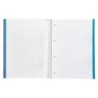 Cuaderno espiral liderpapel a4 micro jolly tapa forrada 140h 75 gr horizontal 5 bandas4 taladros colores surtidos