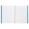 Cuaderno espiral liderpapel a4 micro jolly tapa forrada 140h 75 gr cuadro 5mm 5 bandas4 taladros colores surtidos