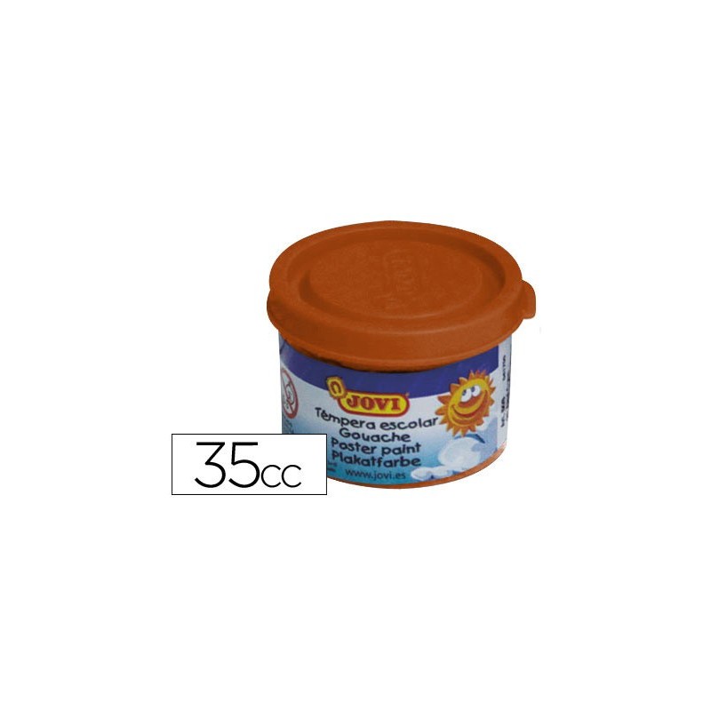 Tempera jovi 35 ml marron