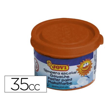 Tempera jovi 35 ml marron