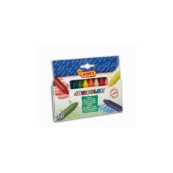 Lapices cera jovicolor caja de 12 unidades colores surtidos