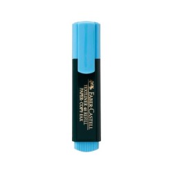 Rotulador faber fluorescente 48-51 azul