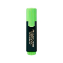 Rotulador faber fluorescente 48-63 verde