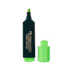 Rotulador faber fluorescente 48-63 verde