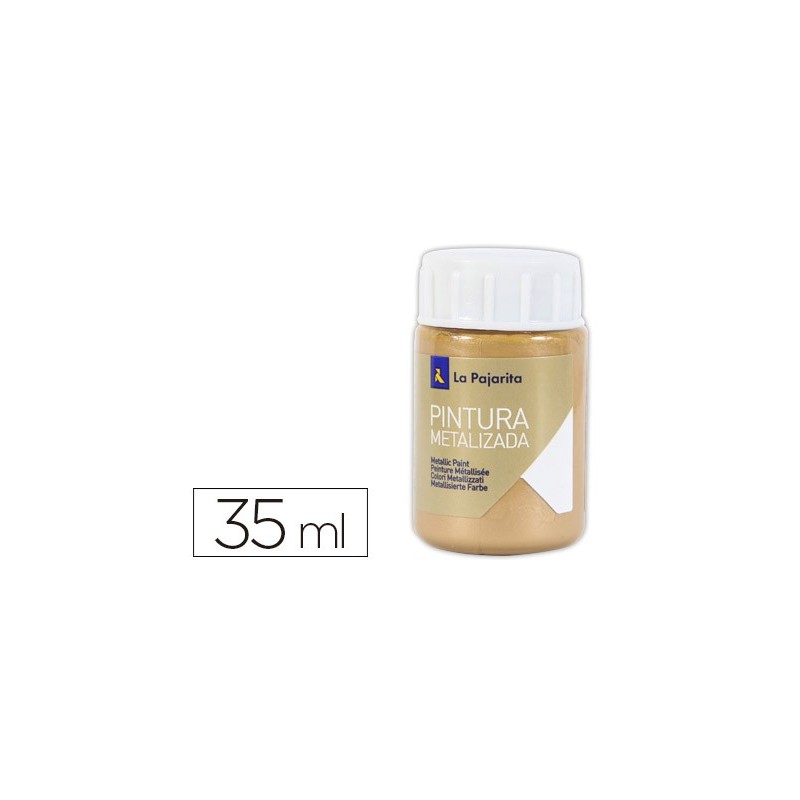 Pintura metalizada la pajarita oro ducado 35 ml Pintura metalizada la pajarita oro ducado 35 ml