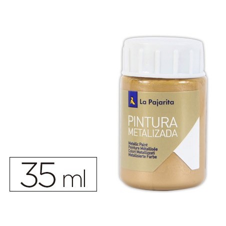 Pintura metalizada la pajarita oro ducado 35 ml