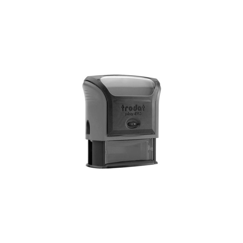 Sello entintado printy 4913 58x22 mm p-3 gris