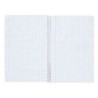 Cuaderno espiral liderpapel a4 wonder tapa plastico 80h 90gr milimetrado 2mm con margen colores surtidos