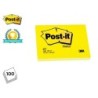 Bloc de notas adhesivas quita y pon post-it 38x51 mm con 100 hojas 653e