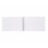 Cuaderno espiral liderpapel bolsillo doceavo apaisado witty tapa dura 80h 75gr cuadro 4 mm colores surtidos