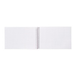 Cuaderno espiral liderpapel bolsillo octavo apaisado witty tapadura 80h 75gr cuadro 4 mm colores surtidos