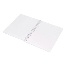 Cuaderno espiral liderpapel cuarto witty tapa dura 80h 75gr liso sin margen colores surtidos