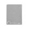 Cuaderno espiral liderpapel cuarto witty tapa dura 80h 75gr cuadro 6mm con margen colores surtidos