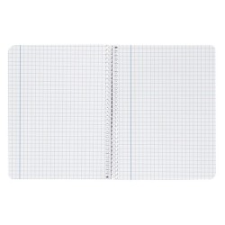 Cuaderno espiral liderpapel cuarto witty tapa dura 80h 75gr cuadro 6mm con margen colores surtidos