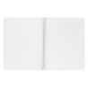 Cuaderno espiral liderpapel cuarto smart tapa blanda 80h 60gr liso sin margen colores surtidos