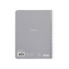 Cuaderno espiral liderpapel cuarto smart tapa blanda 80h 60gr liso sin margen colores surtidos